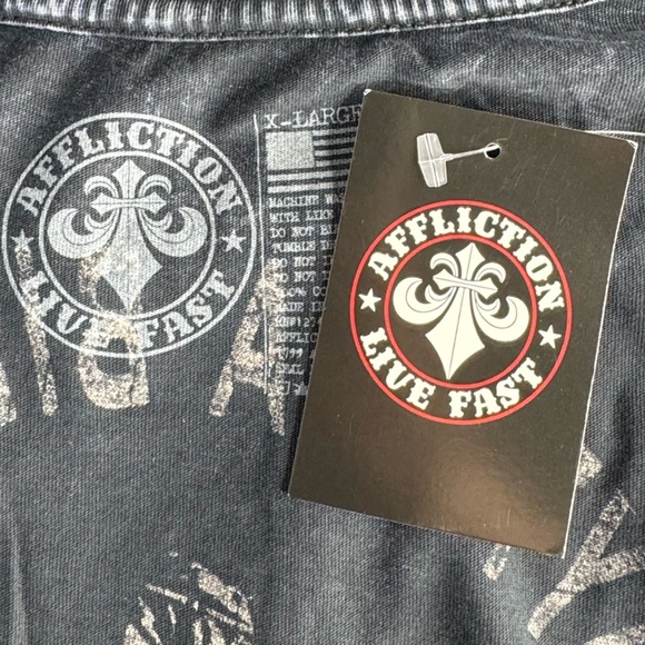 Affliction Daytona Women’s Graphic Baby Tee -Multiple Sizes-NWT - Picture 11 of 12